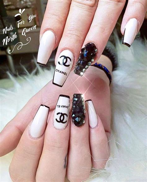 chanel nails designs|chanel nails 2020.